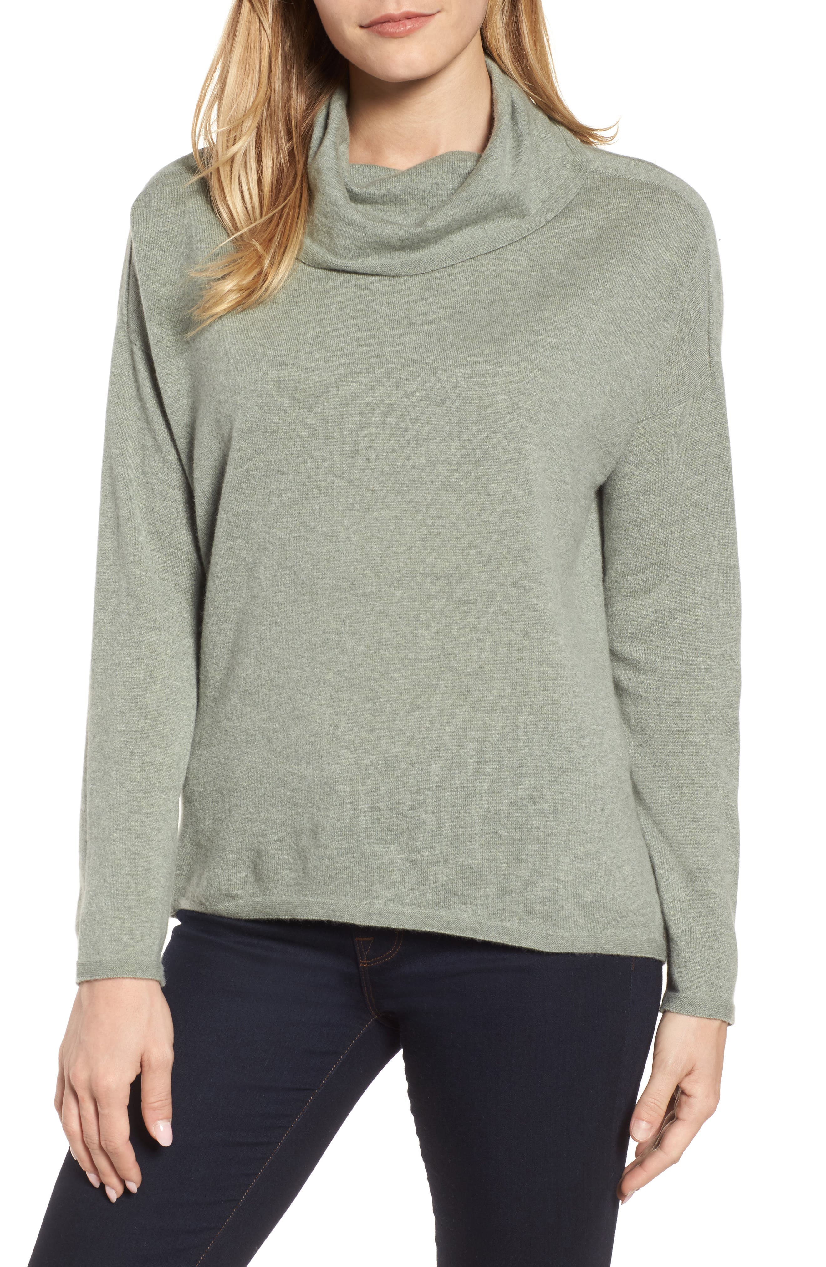 eileen fisher boxy cashmere sweater