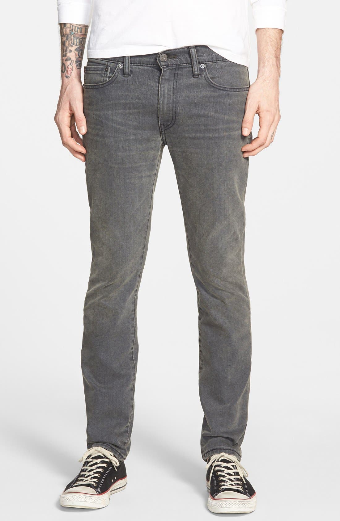 511™' Slim Fit Jeans (Dark Grey 