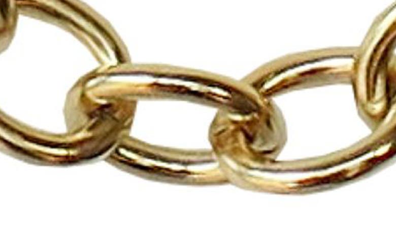 Shop Liza Schwartz Naomi Chain Necklace In Gold