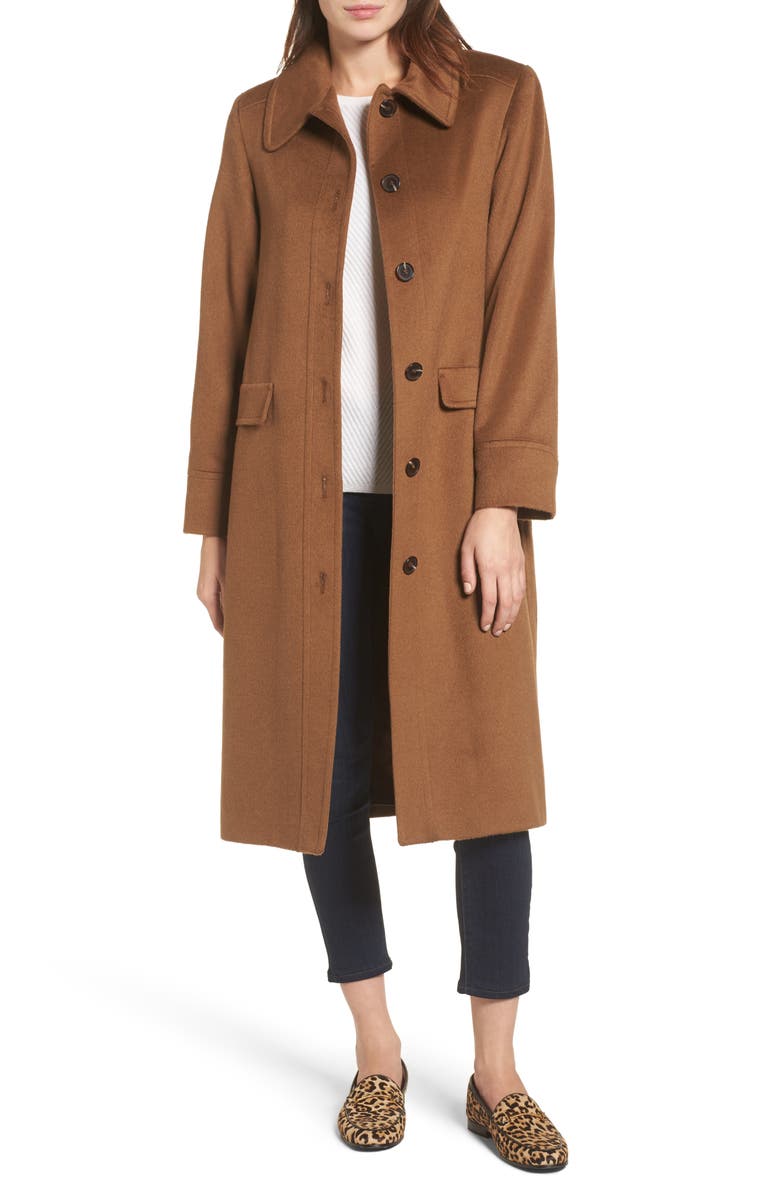 Sofia Cashmere Belted Wool & Cashmere Coat | Nordstrom