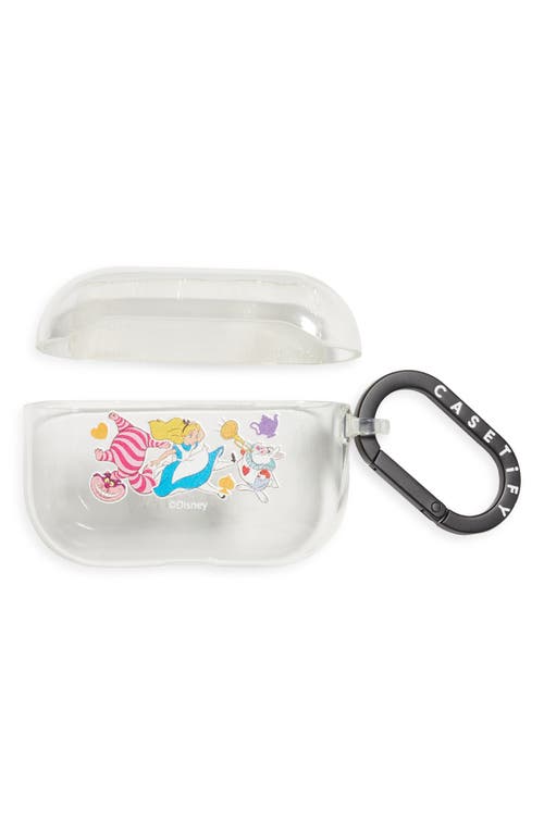 CASETiFY x Disney Alice in Wonderland AirPods Pro Case in Clear at Nordstrom