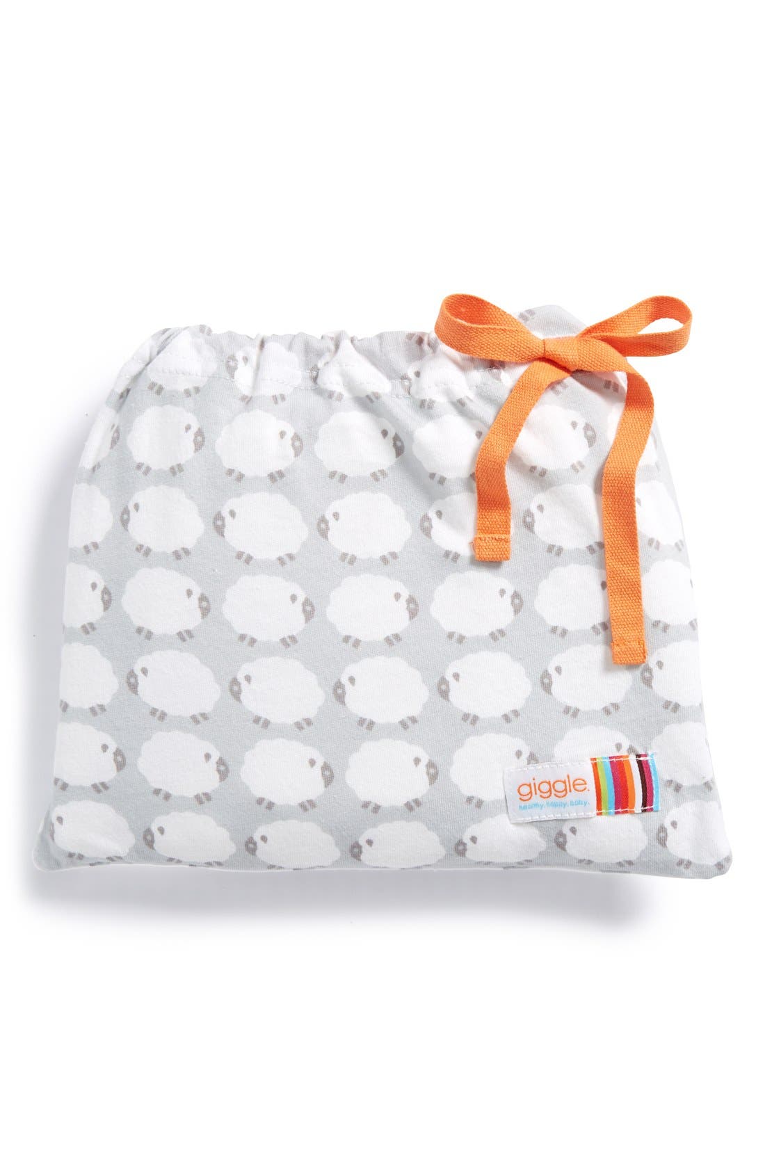 giggle Print Organic Cotton Crib Sheet Nordstrom