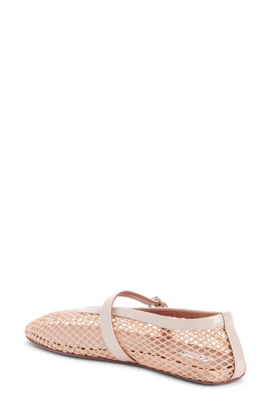 ALAÏA ALAÏA FISHNET BALLERINA FLAT
