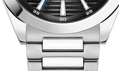 Shop Hugo Boss Boss Strike Bracelet Watch, 41mm In Silver/black