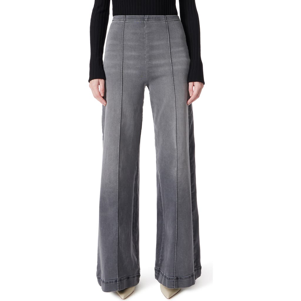 Dee Ocleppo Wide Leg Pull-on Jeans In Vintage Black Wash