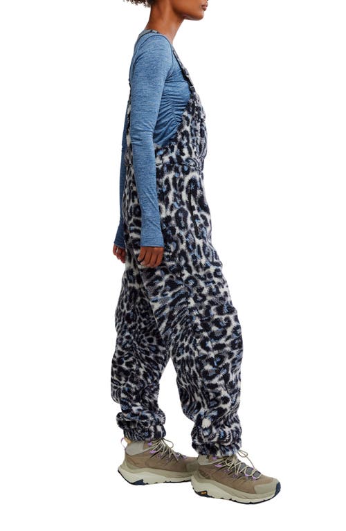 FREE PEOPLE FREE PEOPLE HIT THE SLOPES FLEECE OVERALLS