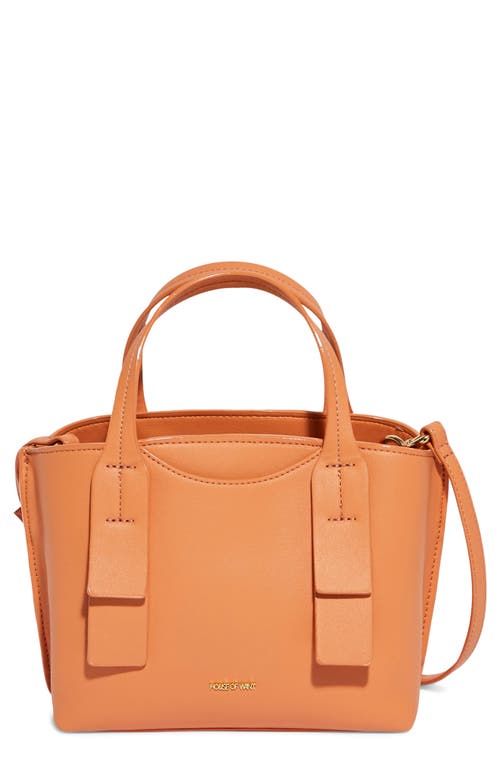HOUSE OF WANT We Have Flair Croc Embossed Crossbody Bag in Tangerine
