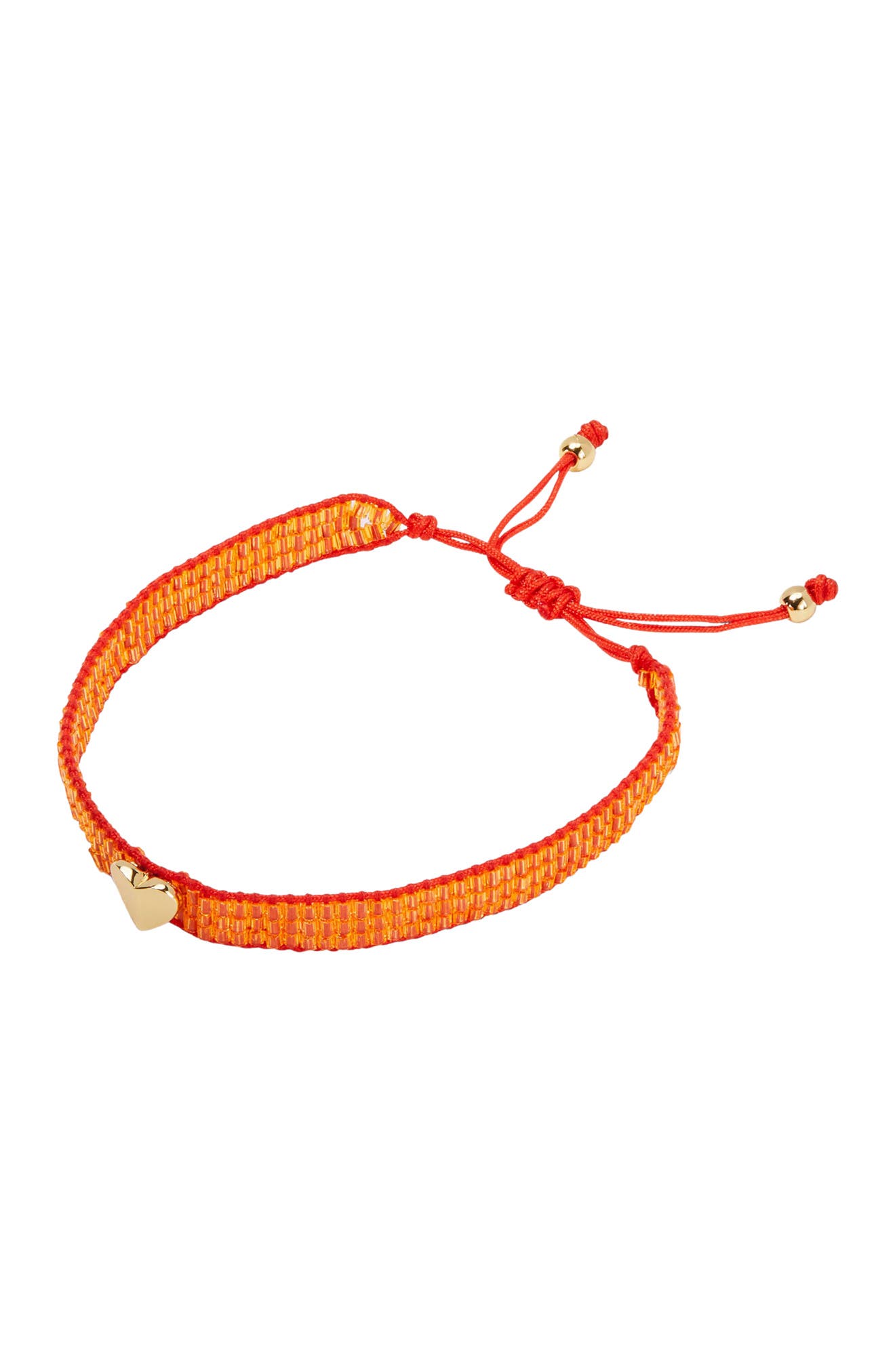 Kate Spade Friendship Bracelet In Orange