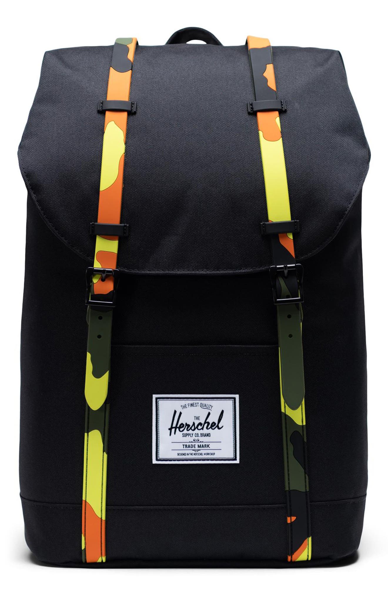 herschel retreat backpack size