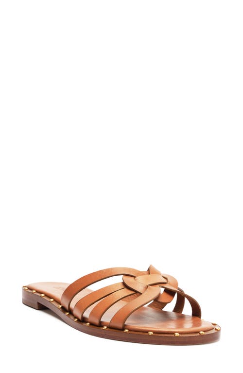 Schutz Phoenix Strappy Sandal Miele at Nordstrom,