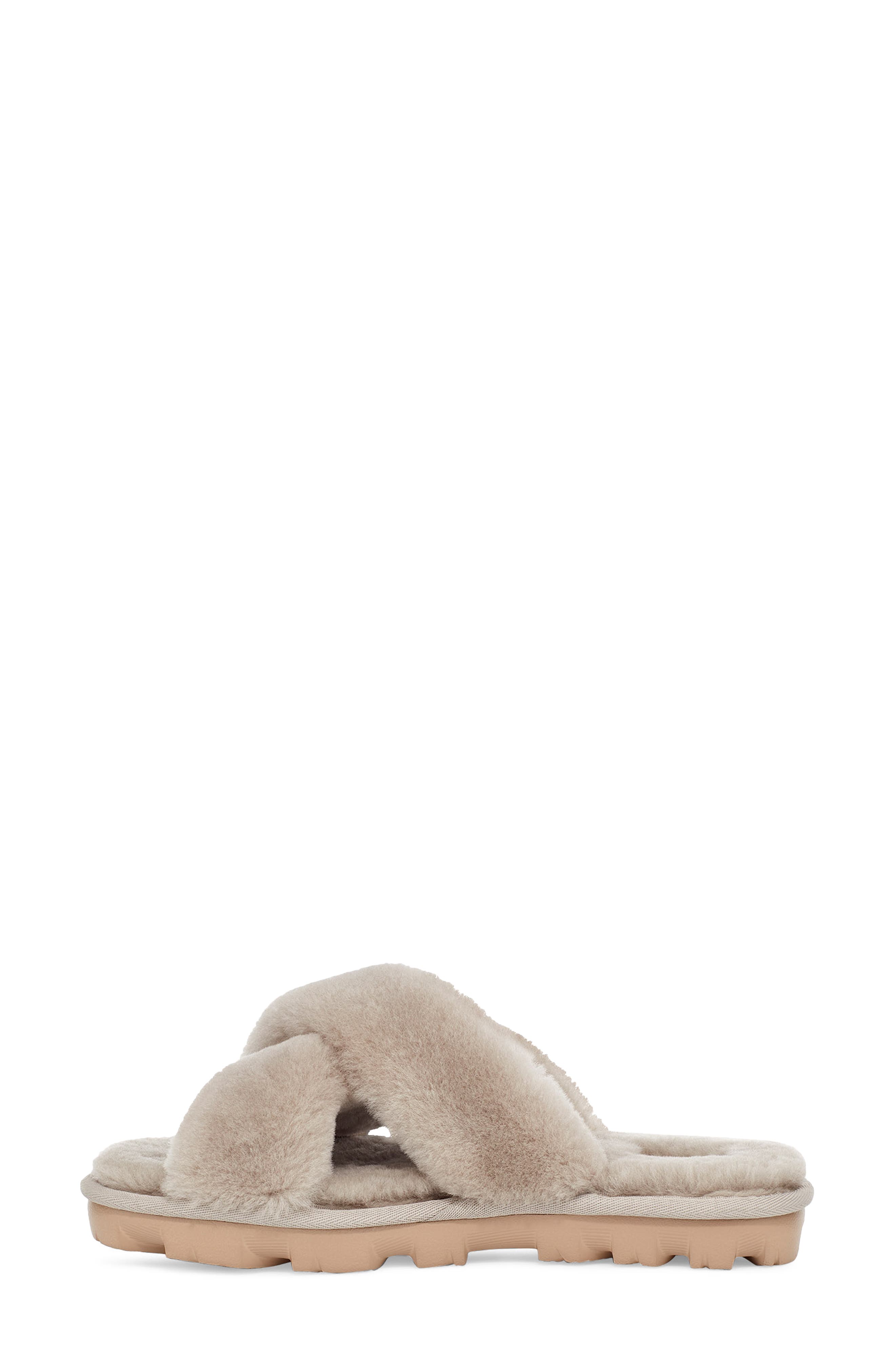 fuzzette genuine shearling slipper