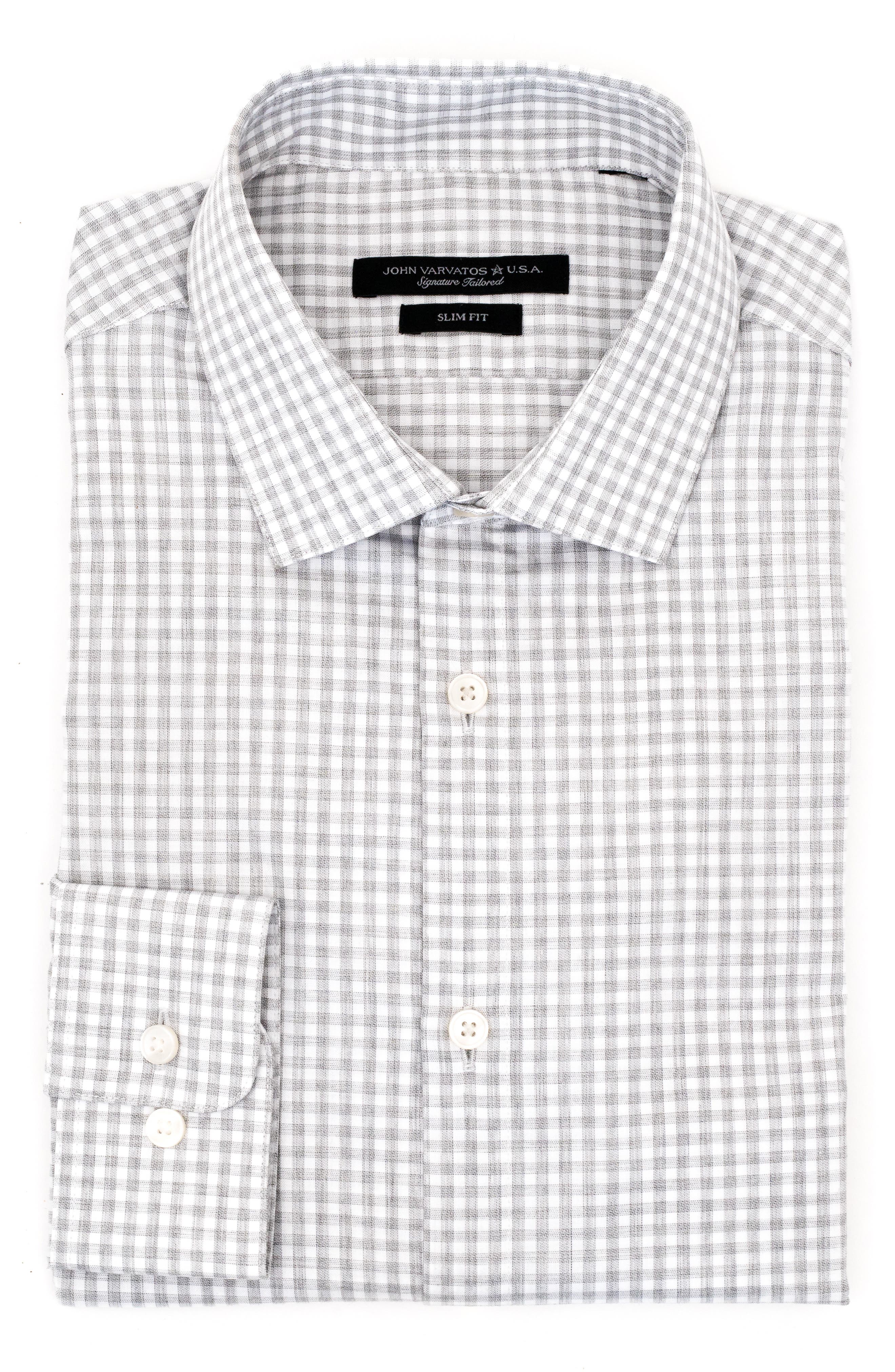 john varvatos white dress shirt