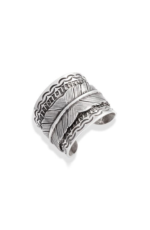 Cancun Penna Ring in Silver