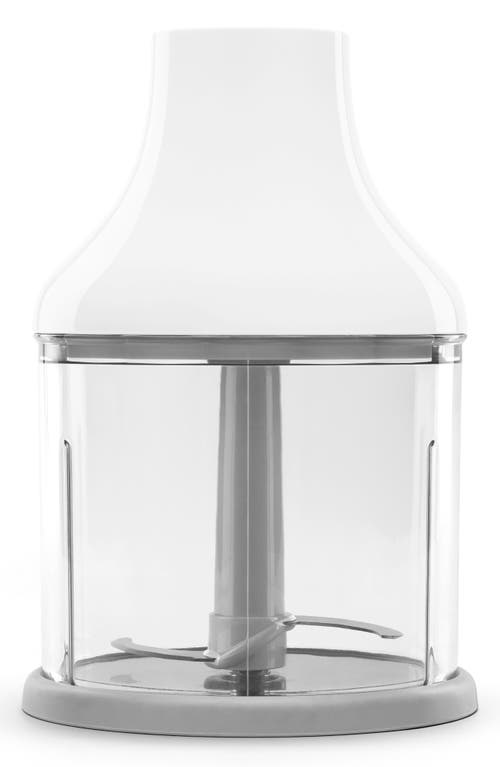 Smeg Retro Style Hand Blender Set In White