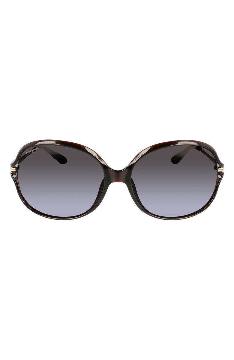 FERRAGAMO 61mm Butterfly Sunglasses | Nordstromrack