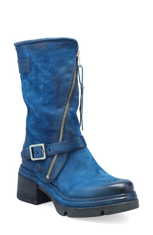 A. S.98 Emory Lug Sole Boot in Blue