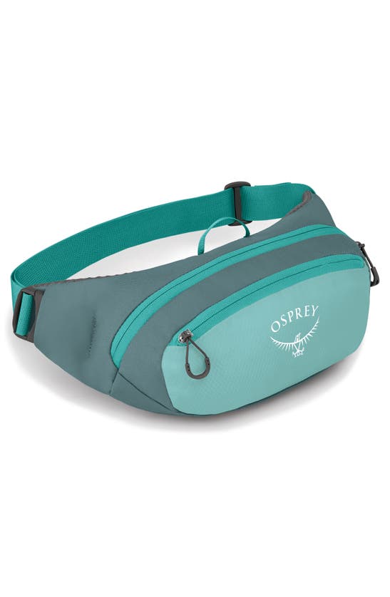 Shop Osprey Daylite Waist Pack In Jetstream Blue/ Cascade Blue