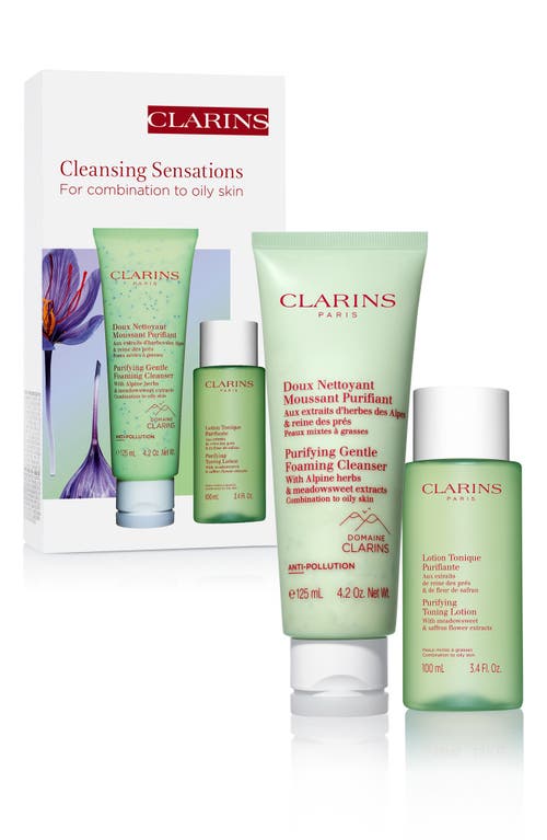 Clarins Purifying Cleansing Duo (Limited Edition) $45 Value