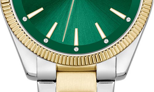 Shop Lacoste Capucine Bracelet Watch, 36mm In Dark Green