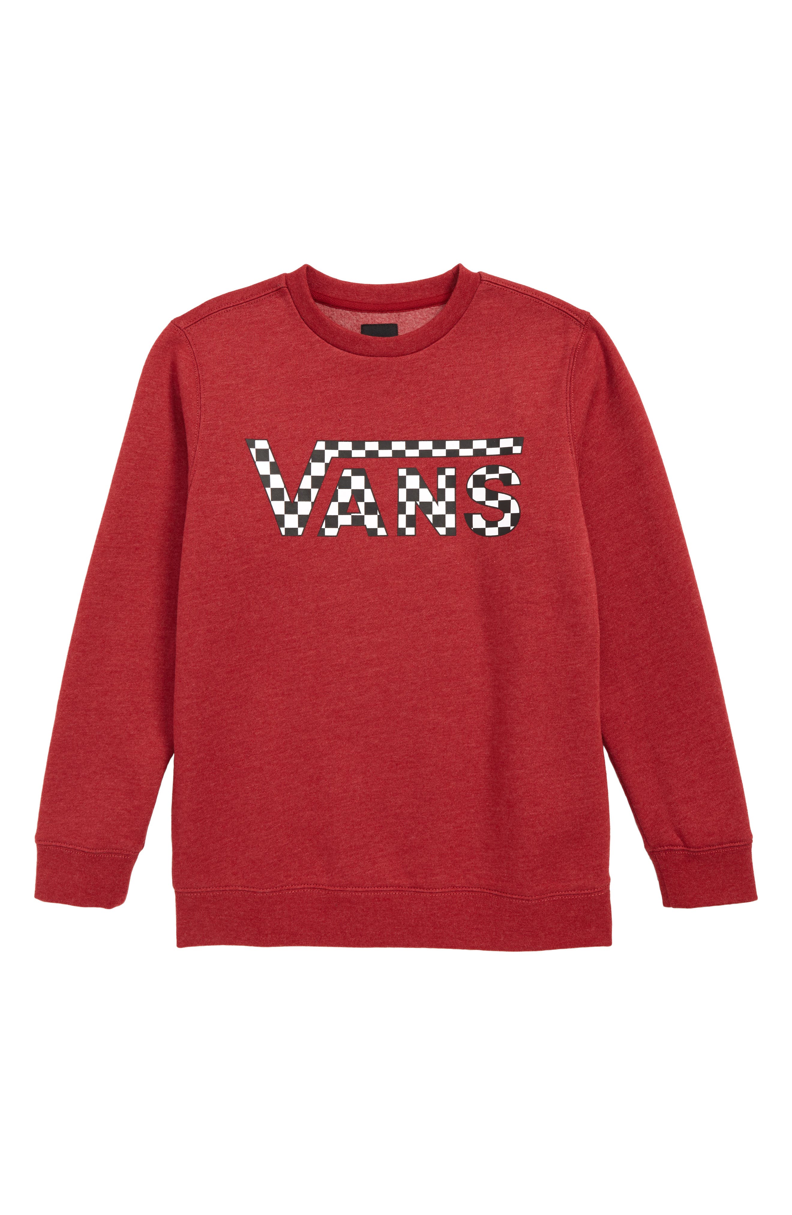 vans sweatshirt with classic logo