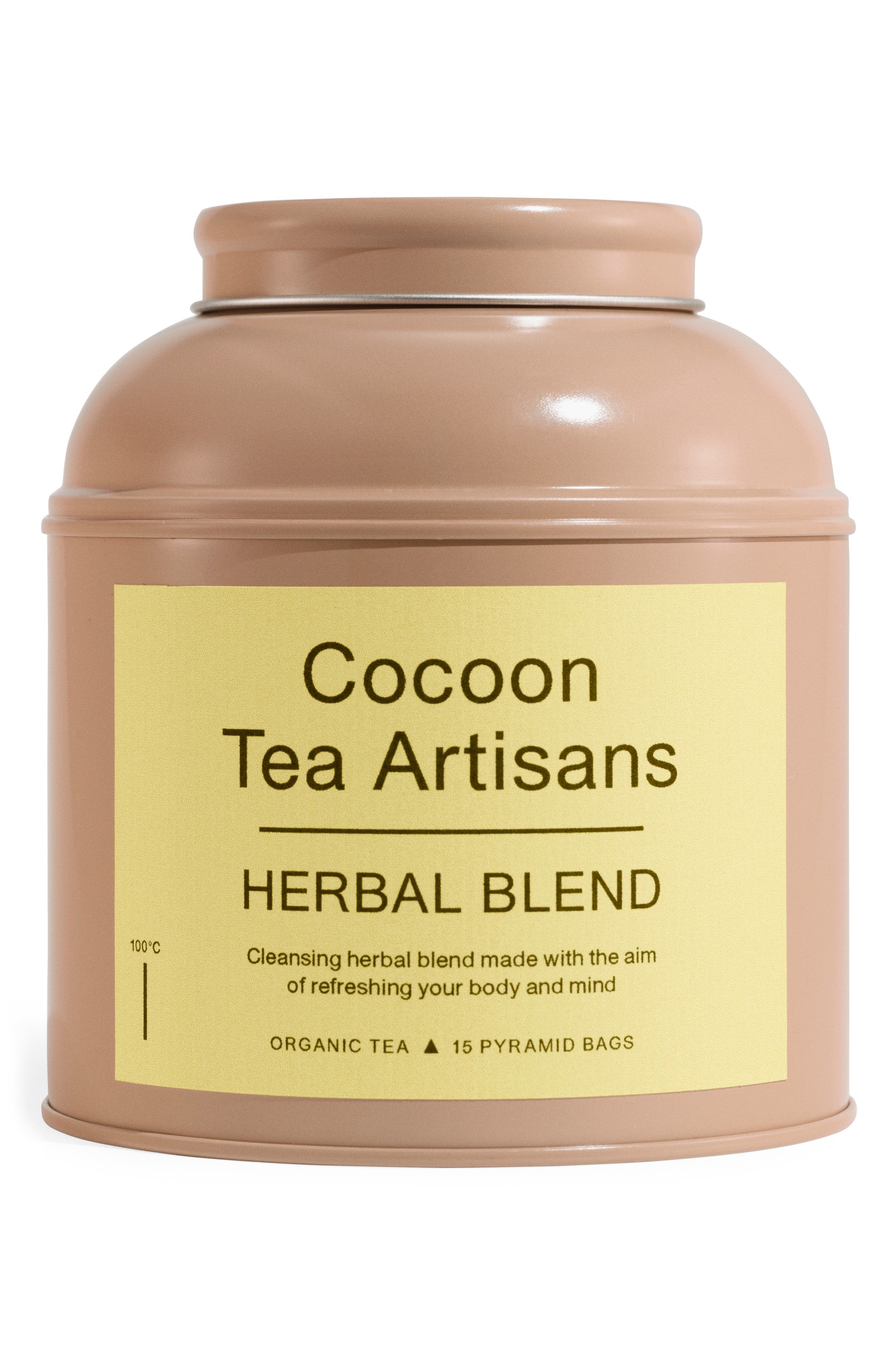 UPC 021000000050 product image for Cocoon Tea Artisans Organic Herbal Blend Tea Big Tea Caddy | upcitemdb.com