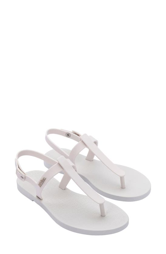 Melissa Sun Ventur Sandal In White