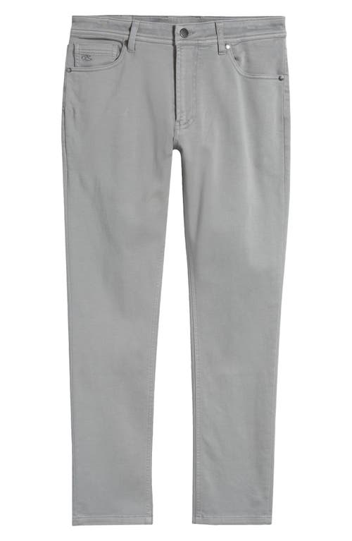 Shop Robert Barakett Linear 5-pocket Pants In Light Grey