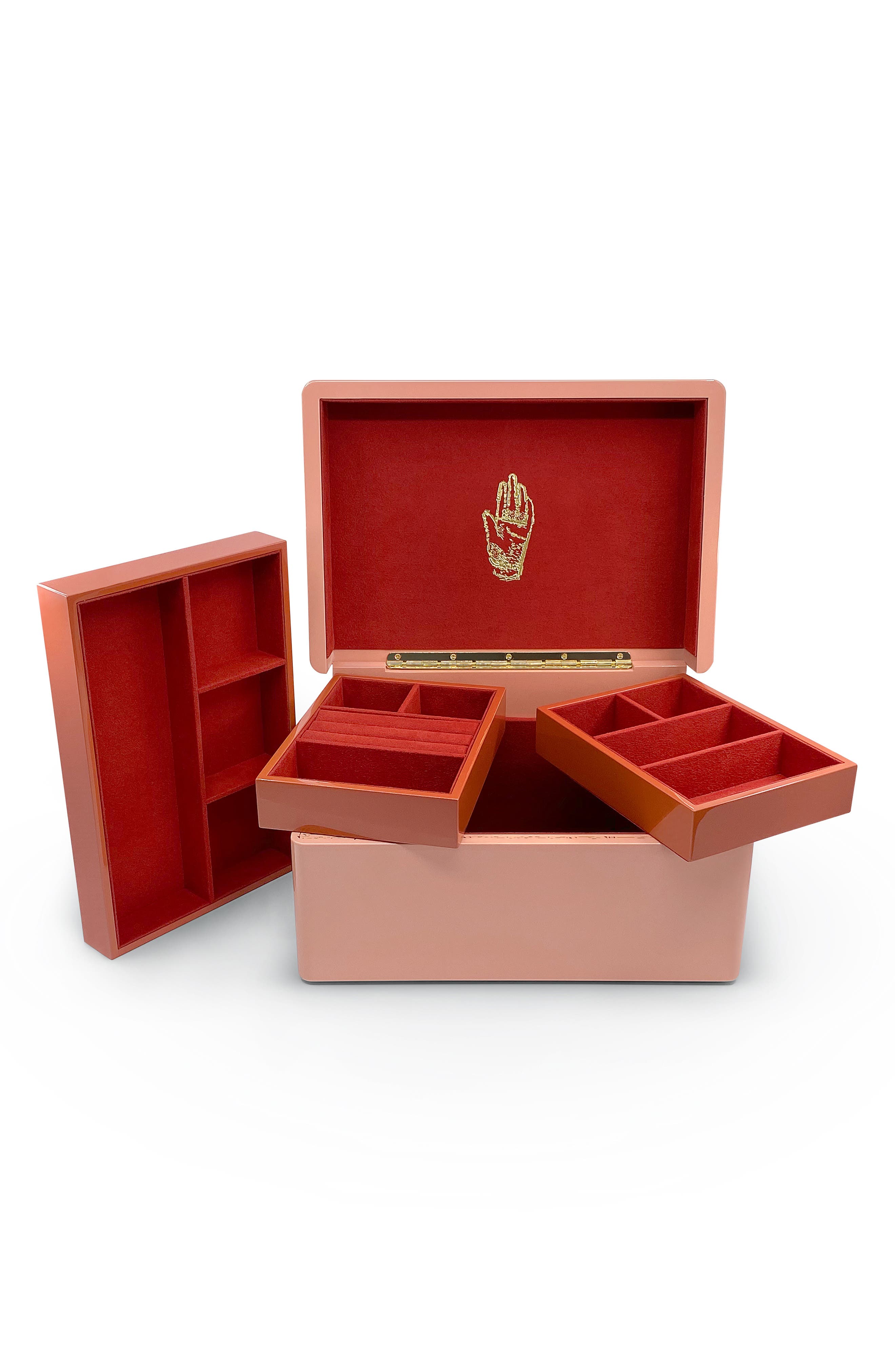 TROVE JEWELLERY BOXES TROVE Large Trunk Jewelry Box Nordstrom