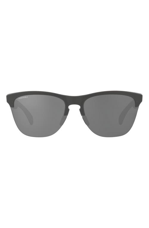 Oakley Frogskins Lite 63mm Oversized Round Sunglasses in Dark Grey at Nordstrom