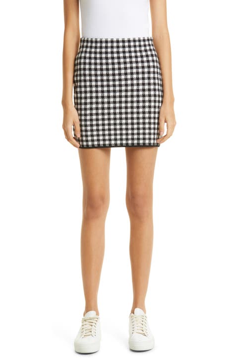 Gingham skirt nordstrom sale