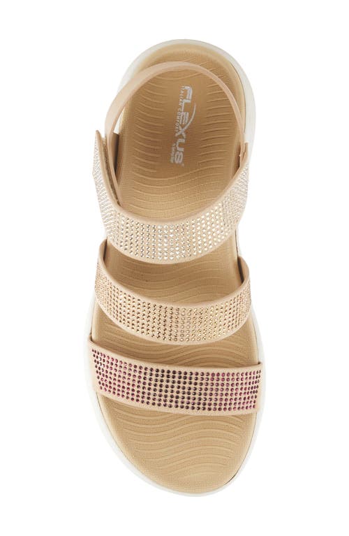 Shop Flexus By Spring Step Jazzy Sandal In Beige