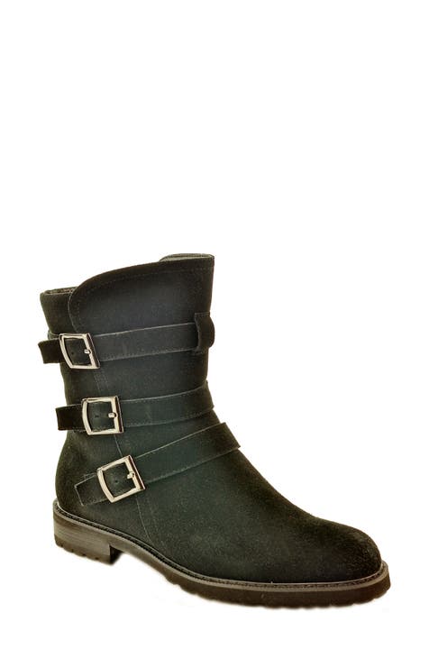 Blast Buckle Strap Boot (Women)