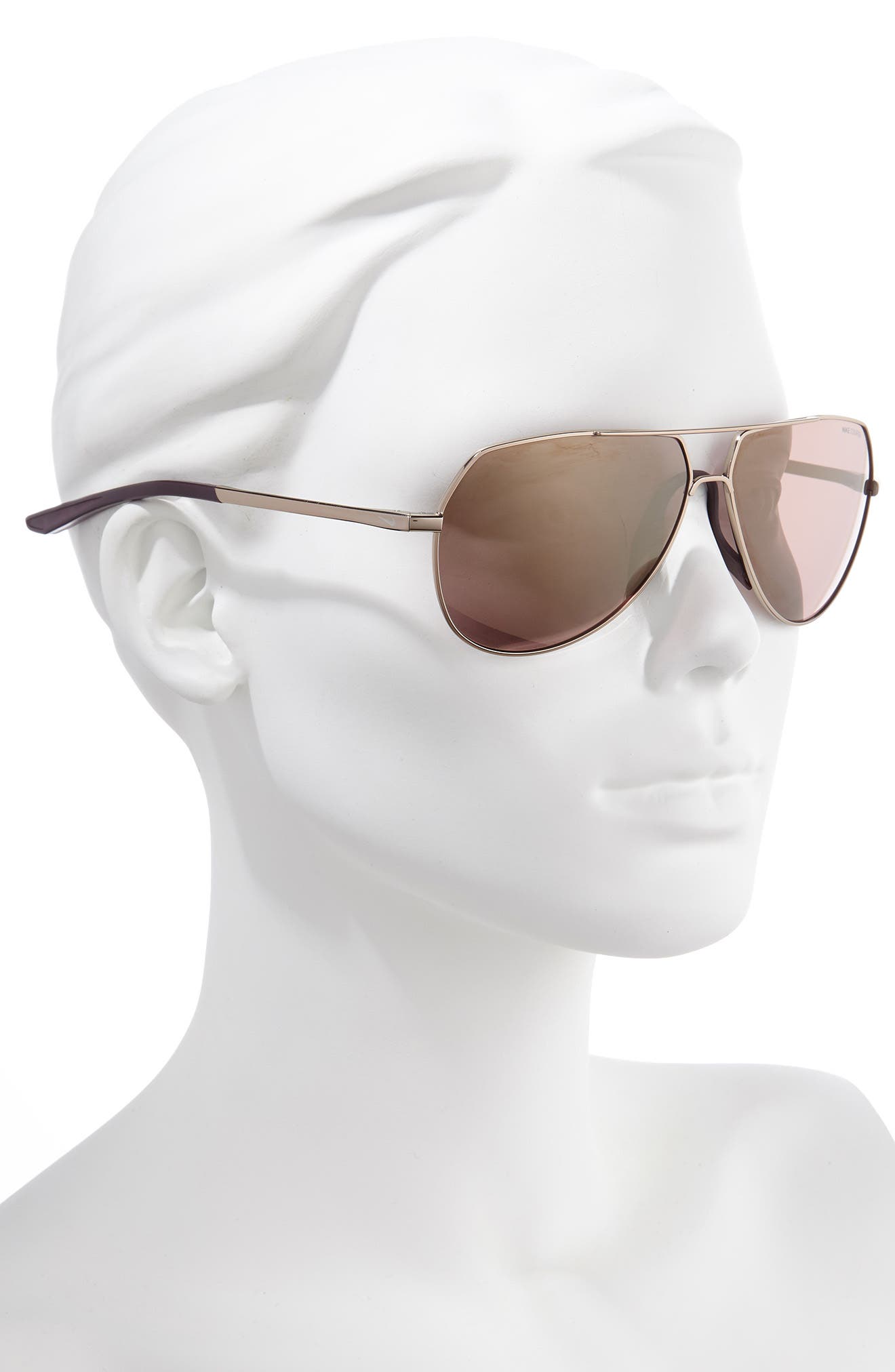 Nike | Outrider 62mm Oversize Mirrored Aviator Sunglasses | Nordstrom Rack