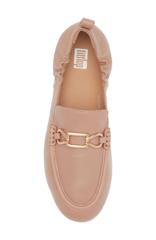 Shop Fitflop Allegro Chain Loafer In Beige