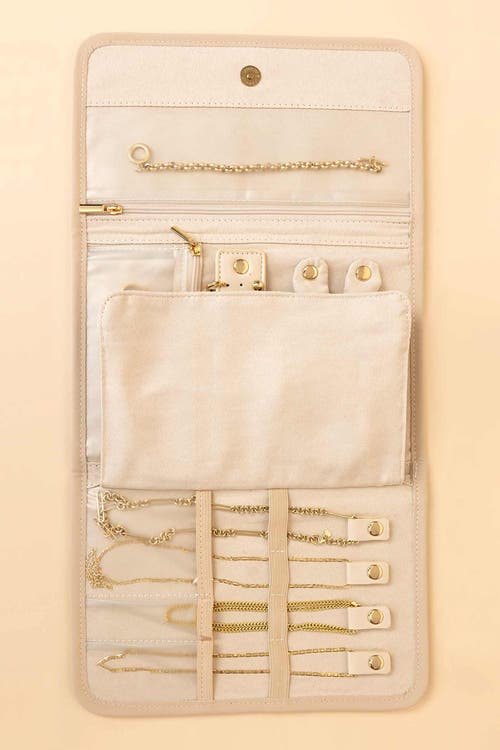 Oradina Beige The Ultimate Jewelry Case In Beige