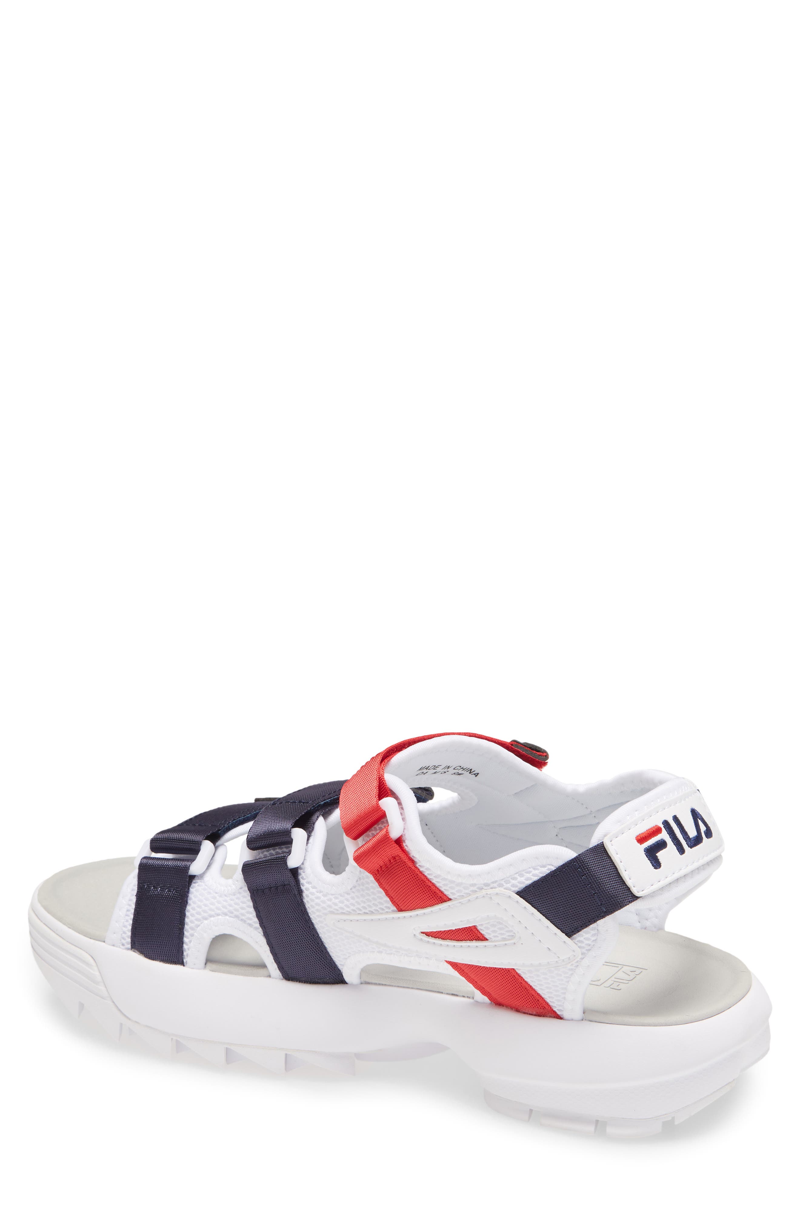 fila belt slippers