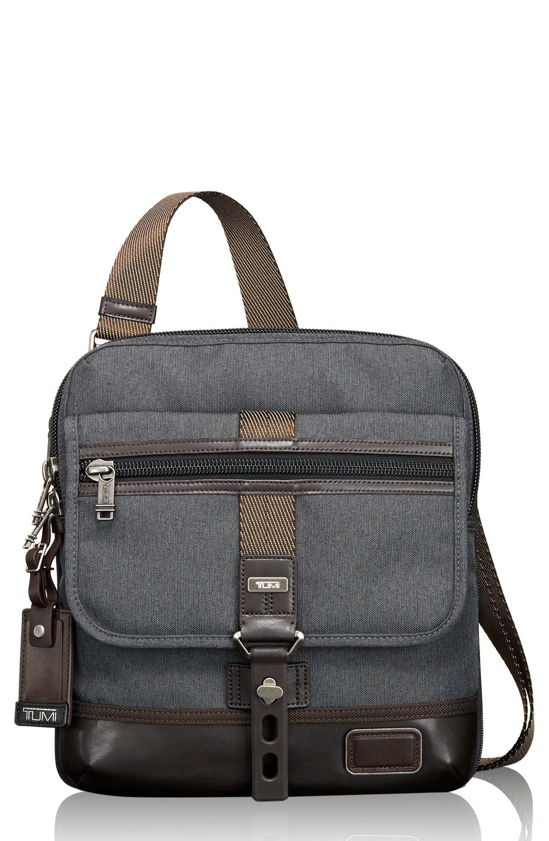 UPC 742315286303 product image for Men's Tumi 'Alpha Bravo - Annapolis' Crossbody Bag - Black | upcitemdb.com