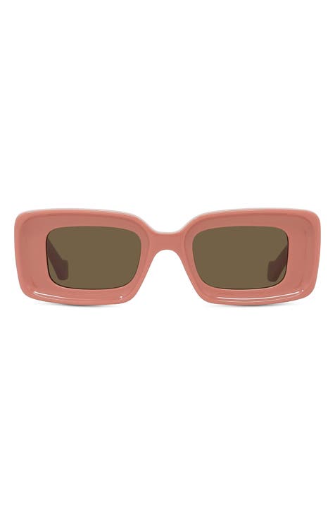 Chunky Lux Clear Square Sunglasses