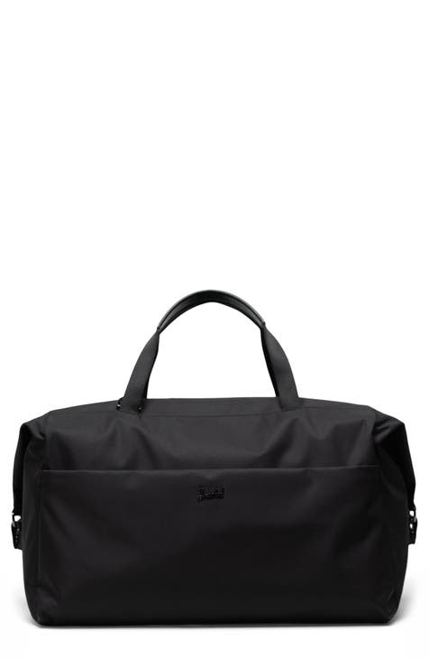 BÉIS 'The Commuter Duffle' In Black - Black Duffle Bag & Overnight Bag