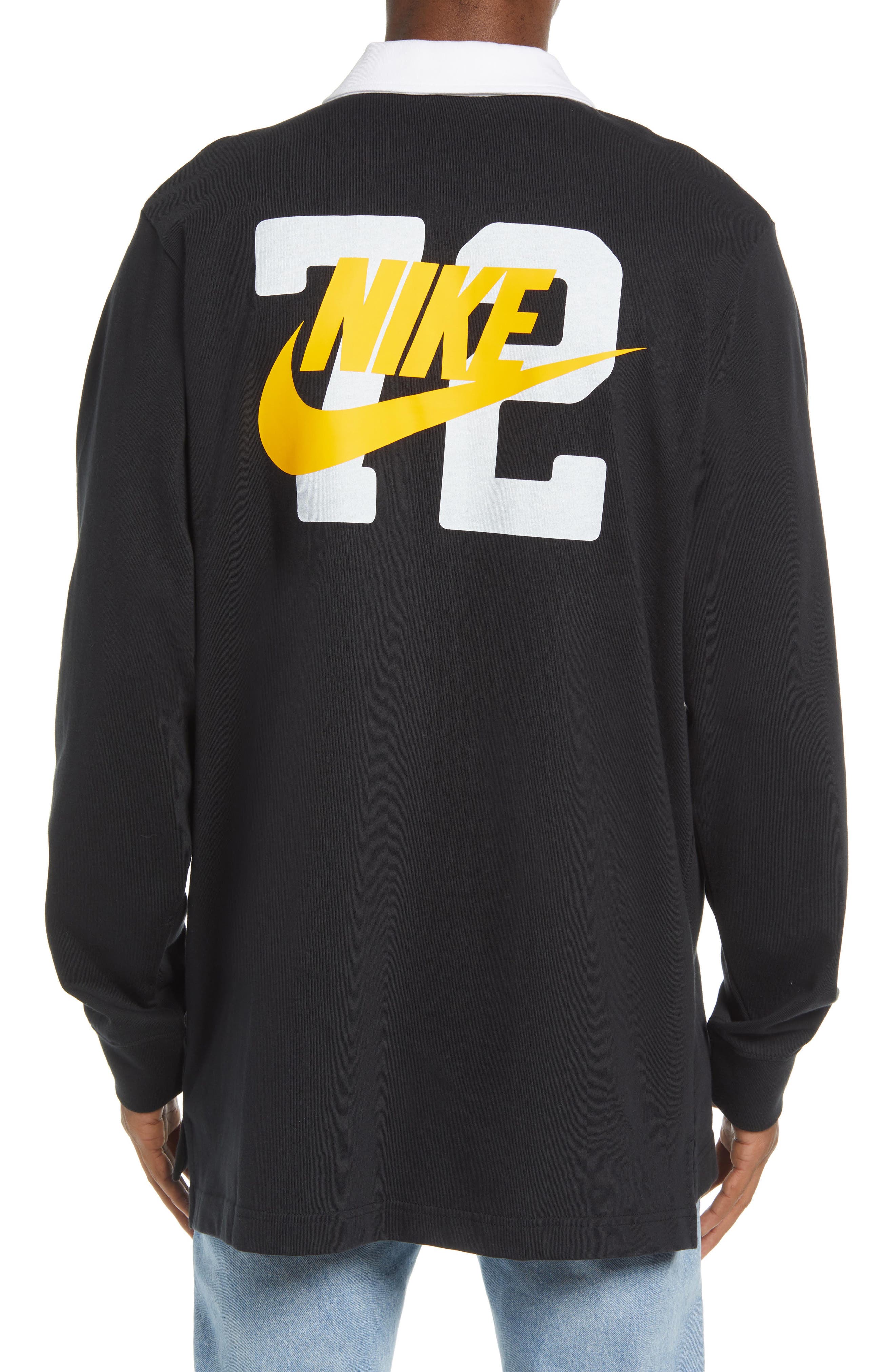 nike sportswear long sleeve polo