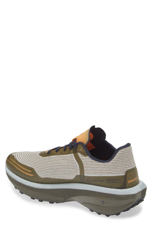 Craft Endurance Trail Running Shoe In Platinum-rift