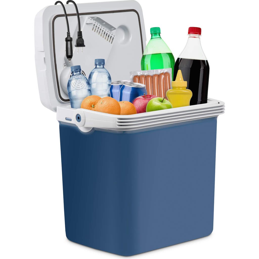 Shop Ivation 25l Electric Cooler/warmer In Blue