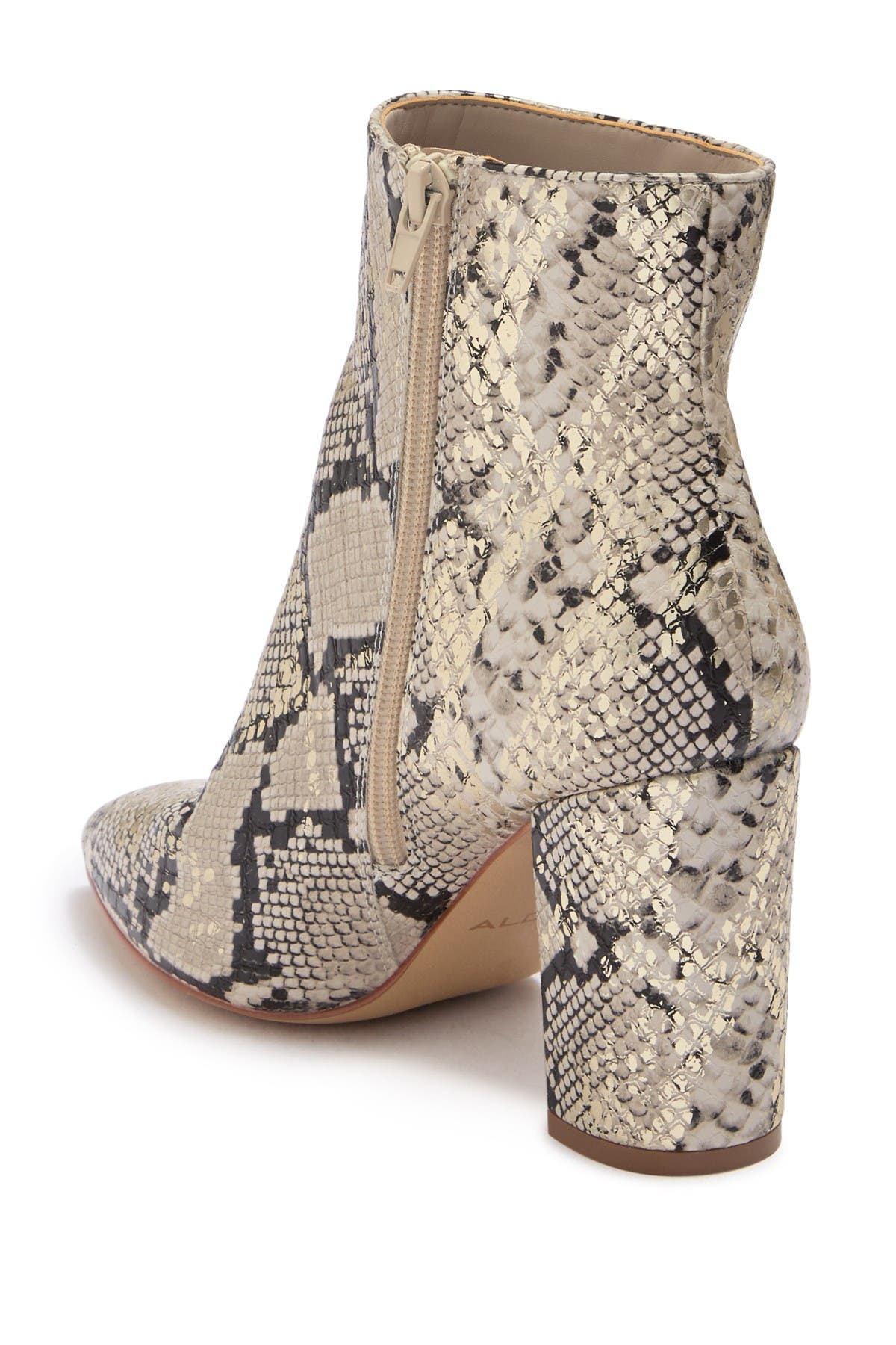 aldo snake print boots