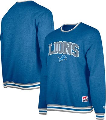 Men's New Era Cream/Blue Detroit Lions 2023 Sideline Historic