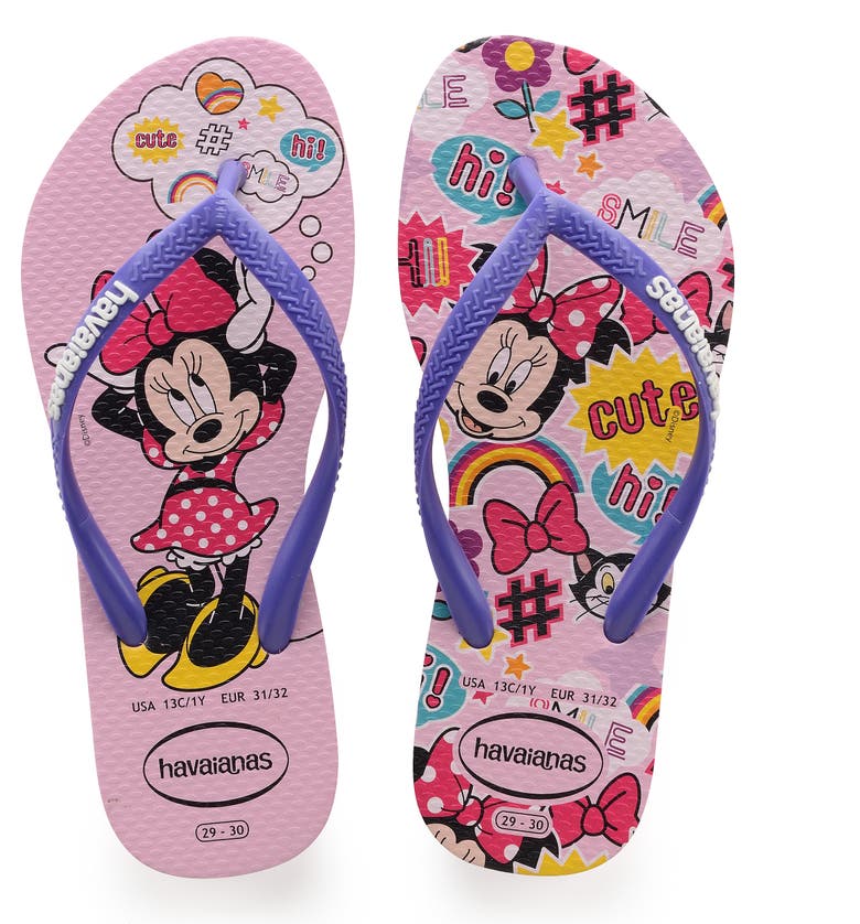 Havaianas 'Disney® Minnie Mouse' Flip Flop (Toddler, Little Kid ...