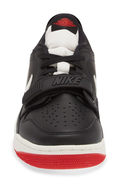 Shop Nike Air Jordan Legacy 312 Low Sneaker In Black/sail/university Red