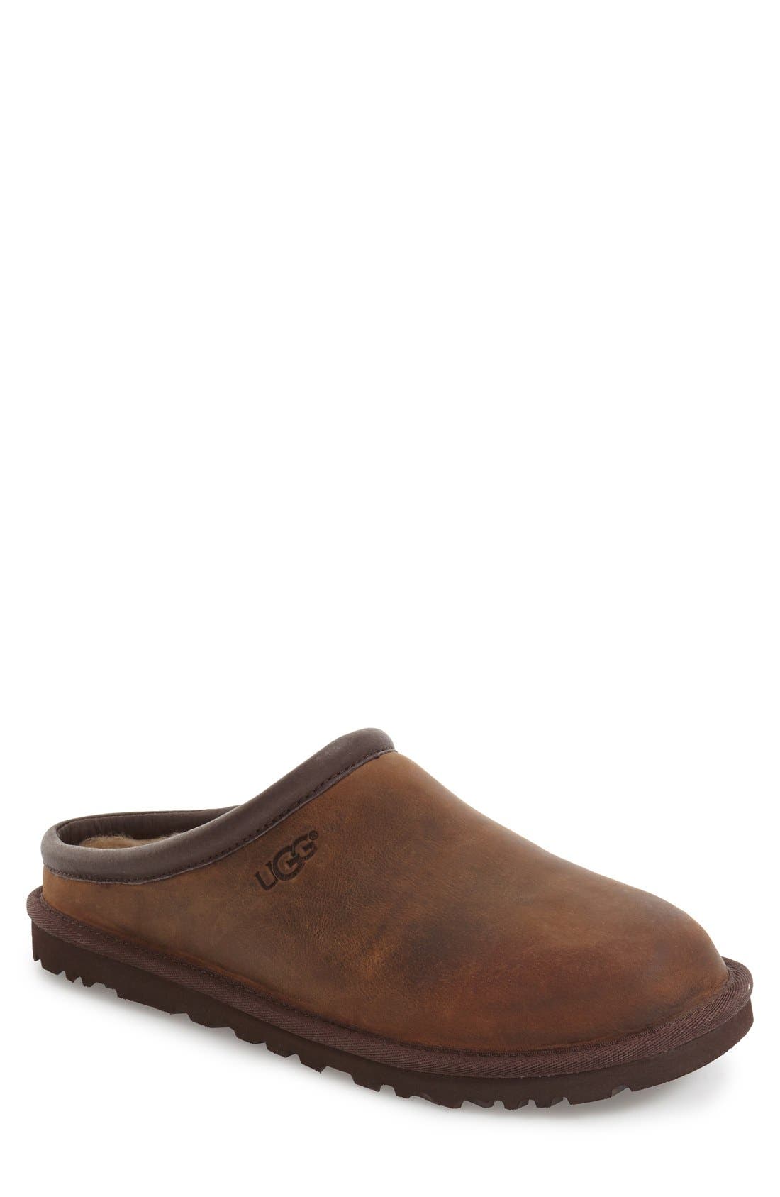 ugg classic leather clogs