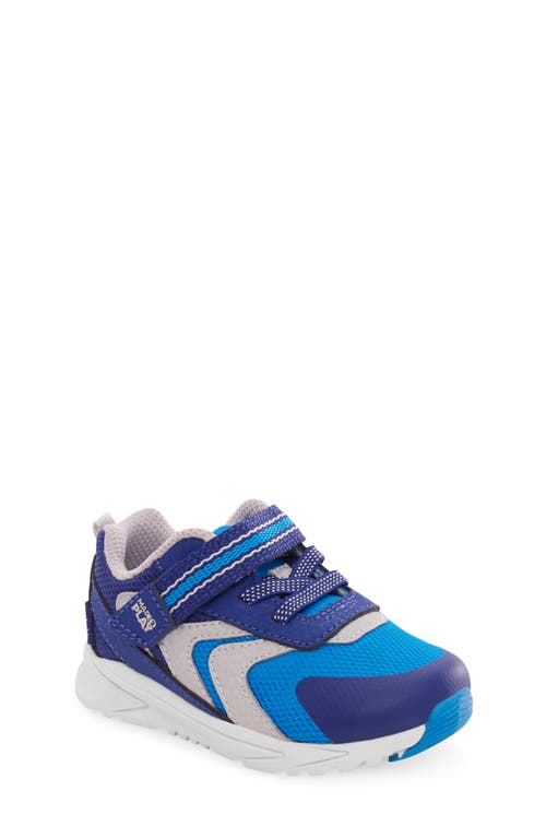 Stride Rite Made2Play Bolt Sneaker Blue at Nordstrom,
