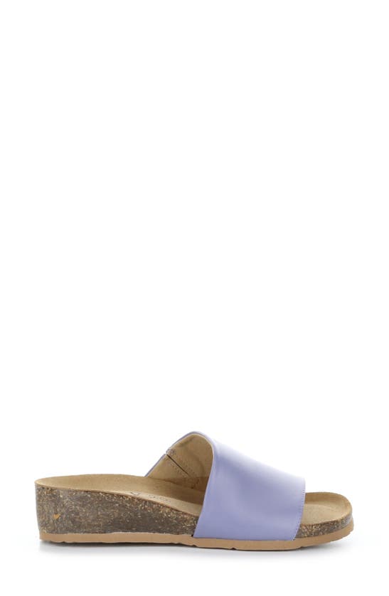 Bos. & Co. Lux Slide Sandal In Lavender Nappa | ModeSens