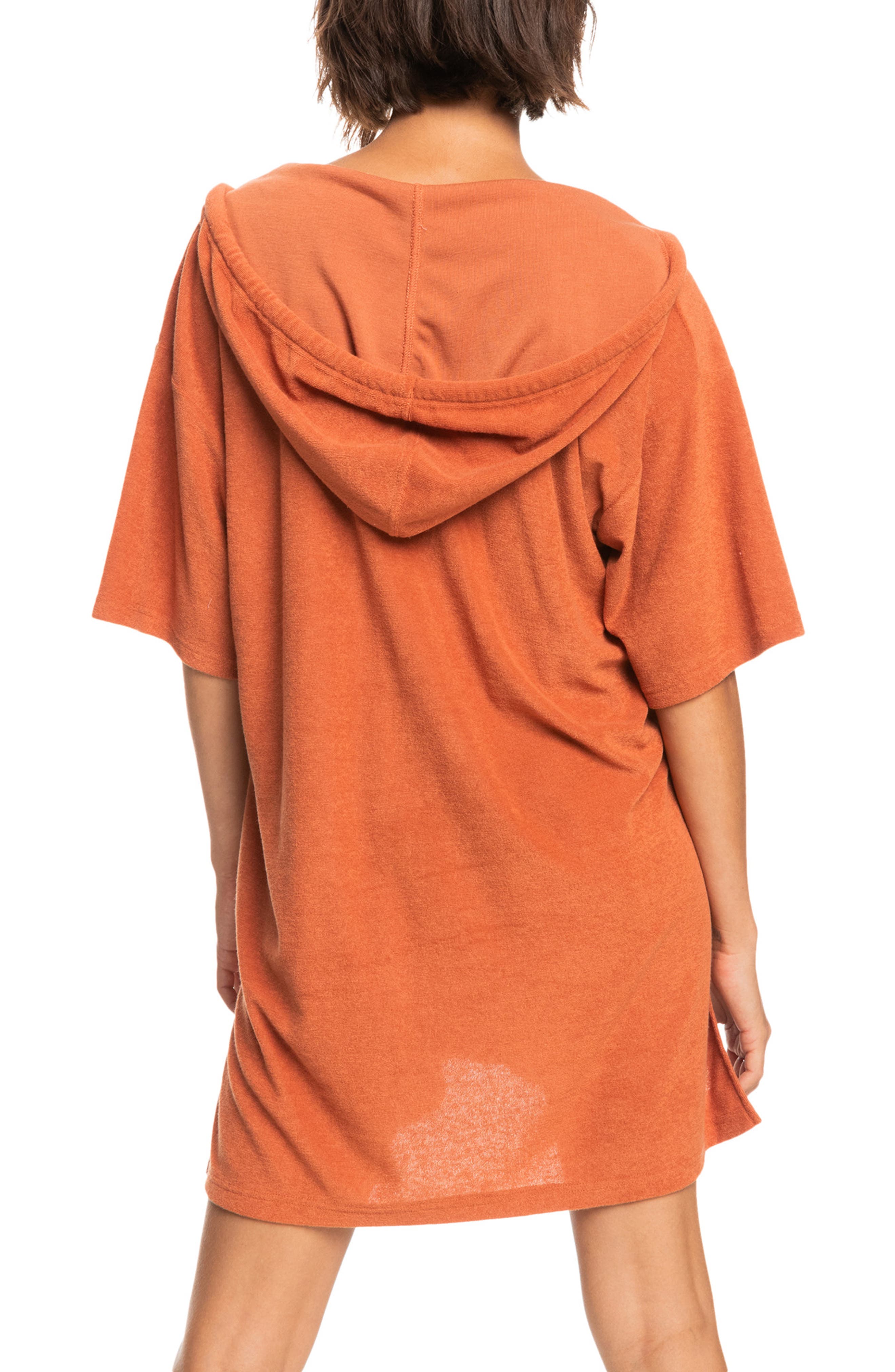 Easy Love Hooded Terry Cloth Cover-Up Tunic in Bright White at Nordstrom Nordstrom Women Sport & Swimwear Beachwear 